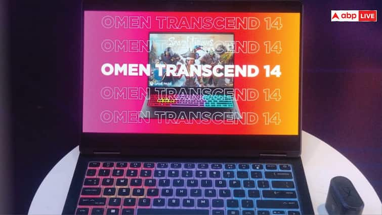 HP Omen Transcend 14 Review in hindi detailed explainer of thin and light portable laptop HP Omen Transcend 14 Review: रंग-बिरंगे कीबोर्ड वाला हल्का और पतला गेमिंग लैपटॉप, विस्तार में पढ़ें अच्छी और बुरी बातें