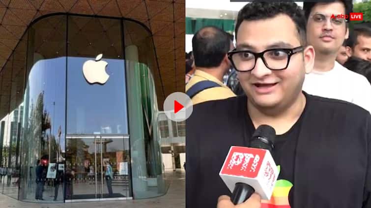 Iphone 16 first sale today man waited for more than 22 hours says cant wait for my new phone watch video iPhone 16 की ऐसी दीवानगी! सबसे पहले खरीदने के लिए रातभर लाइन में लगा रहा ये शख्स, बोला-