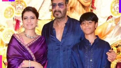 दुर्गा पूजा पंडाल में Ajay Devgn संग Kajol ने की ऐसी हरकत, लोग बोले- 'सिंघम भी बीवी से डरता है'