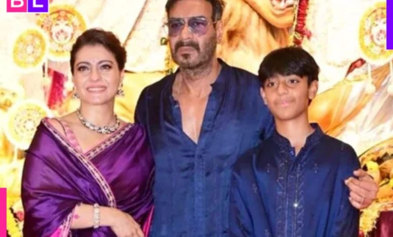 दुर्गा पूजा पंडाल में Ajay Devgn संग Kajol ने की ऐसी हरकत, लोग बोले- 'सिंघम भी बीवी से डरता है'